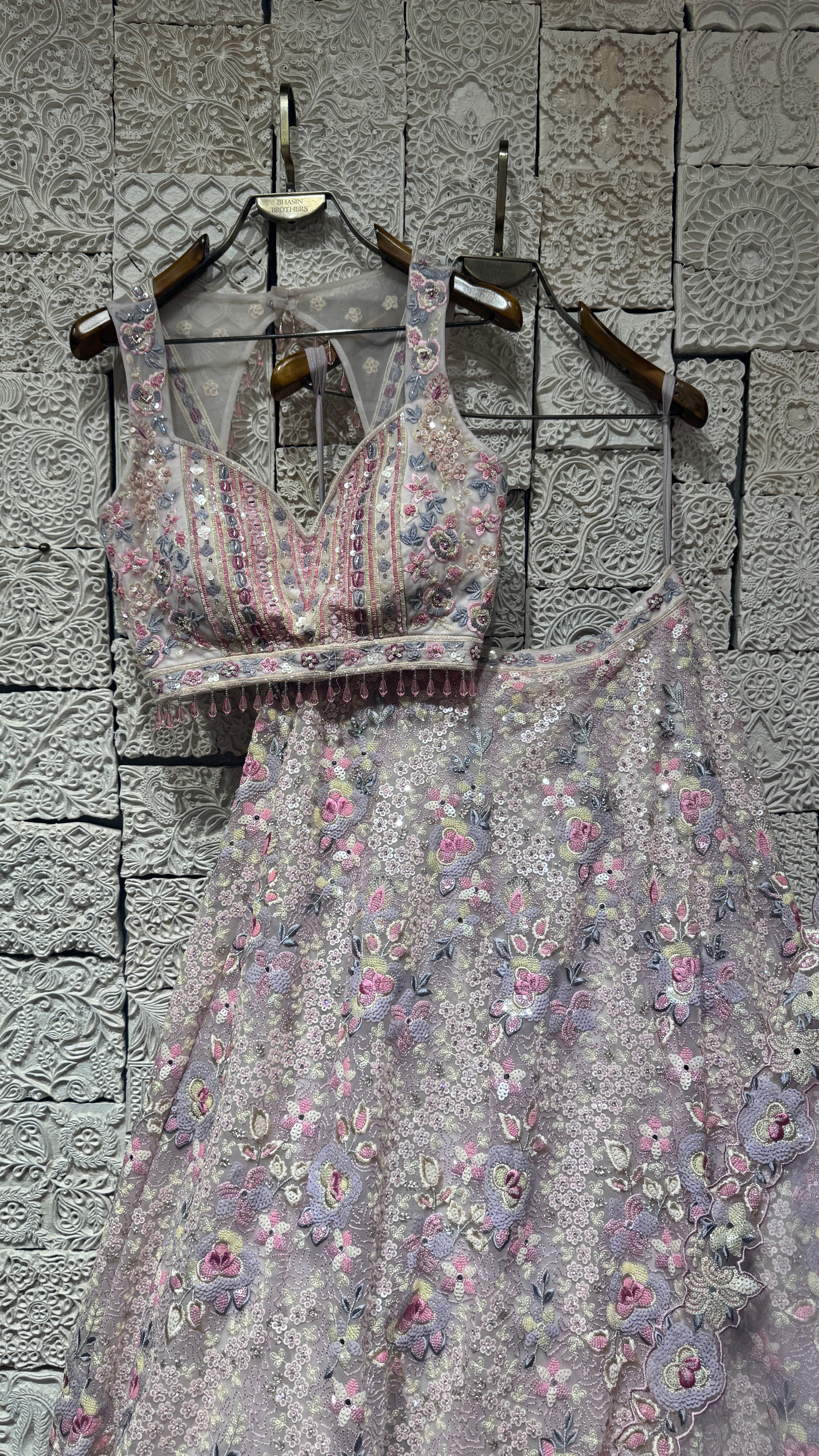 Multi-colour lehenga