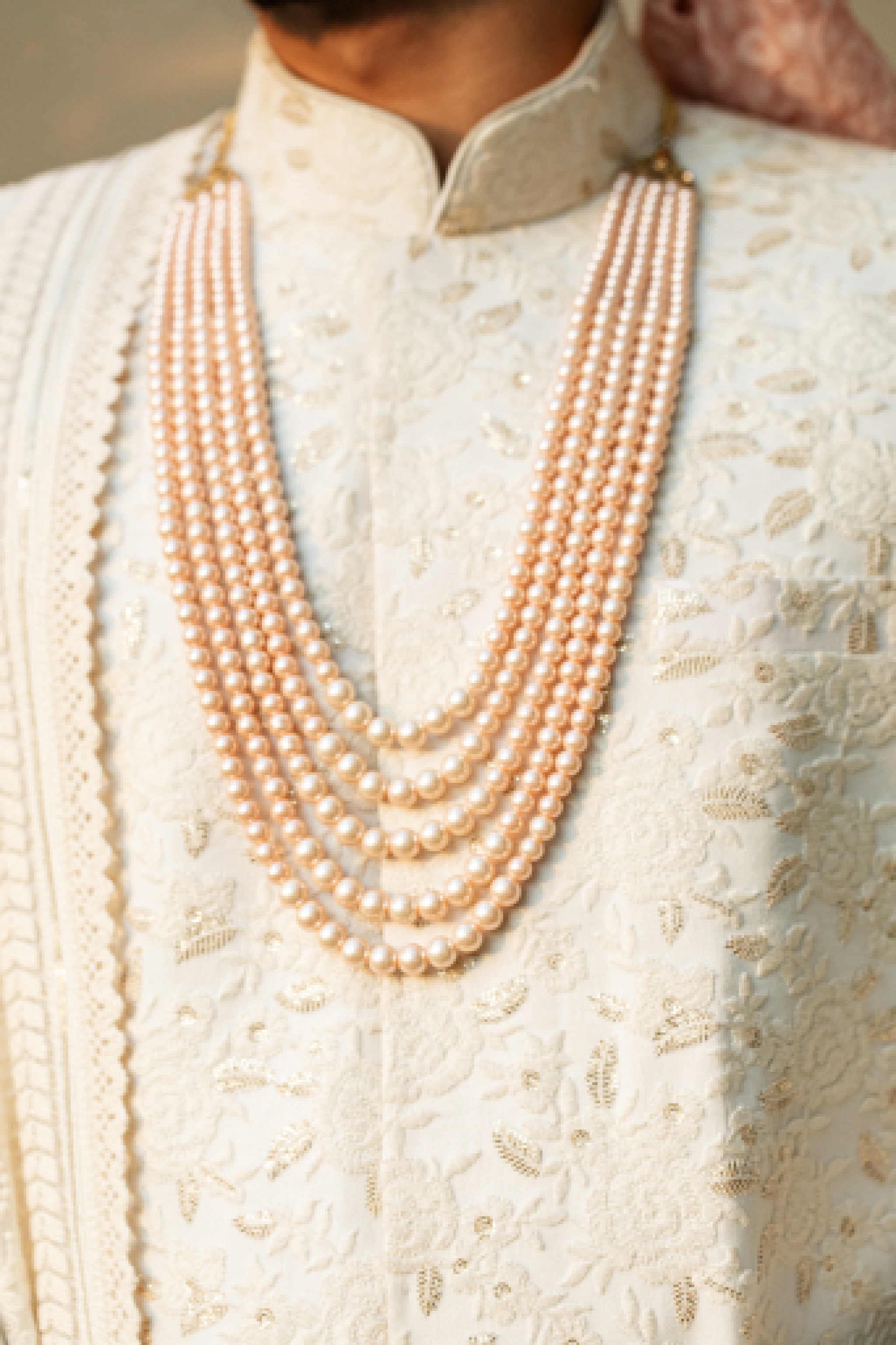 Pastel Pink Sherwani