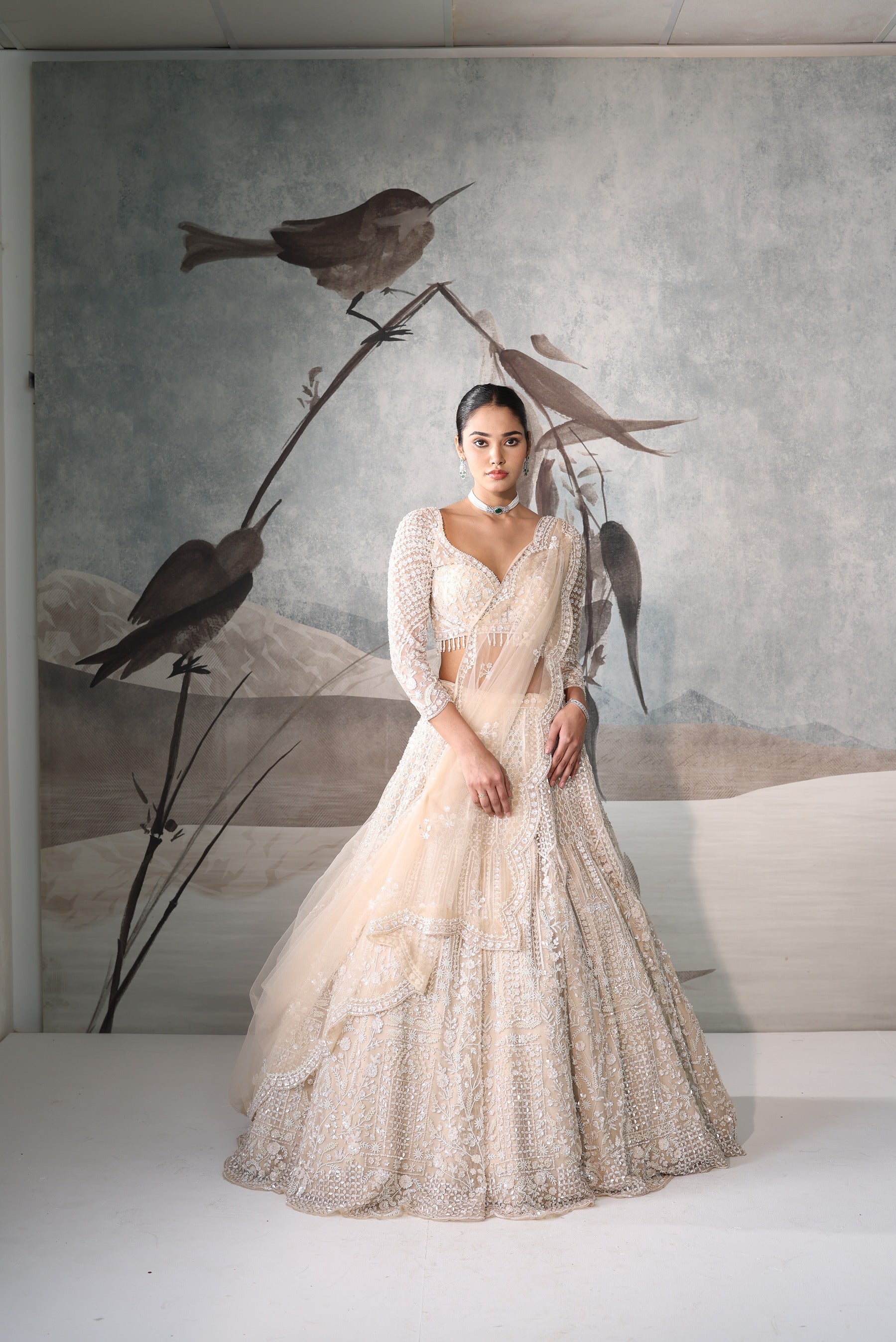 PEARL SEQUENCE LEHENGA