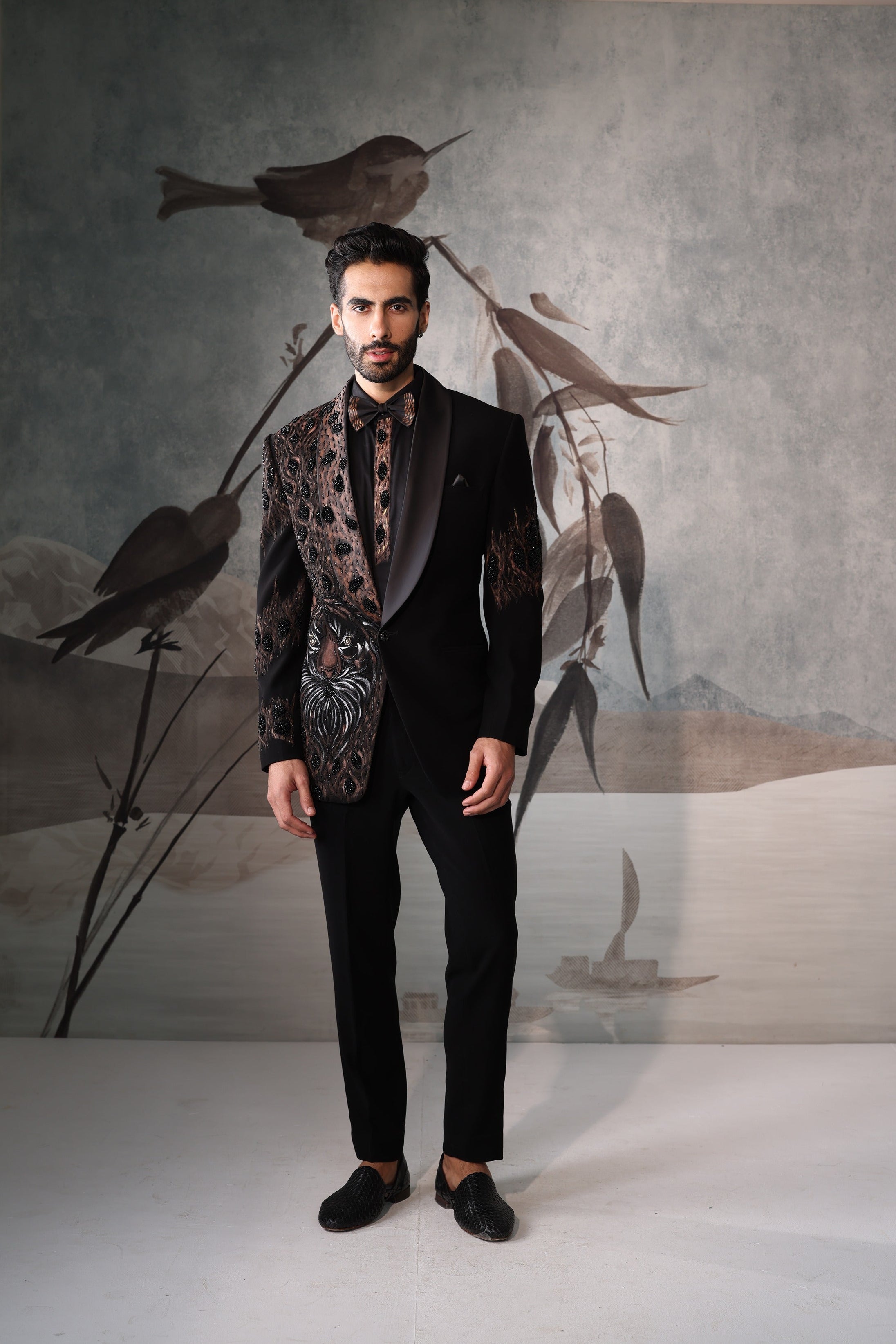 Men's tuxedo with dual design