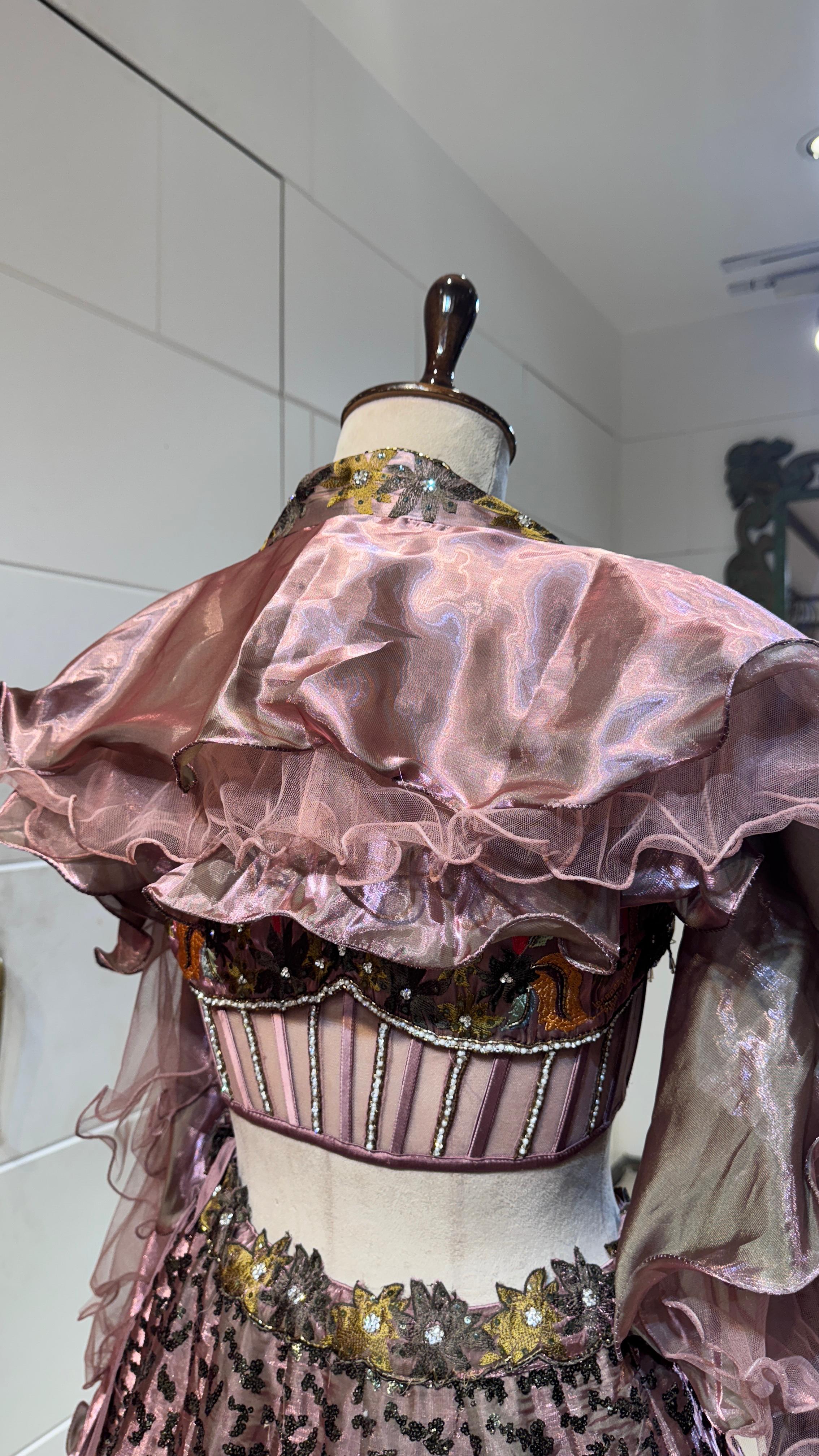 Royal Heritage Mauve Lehenga