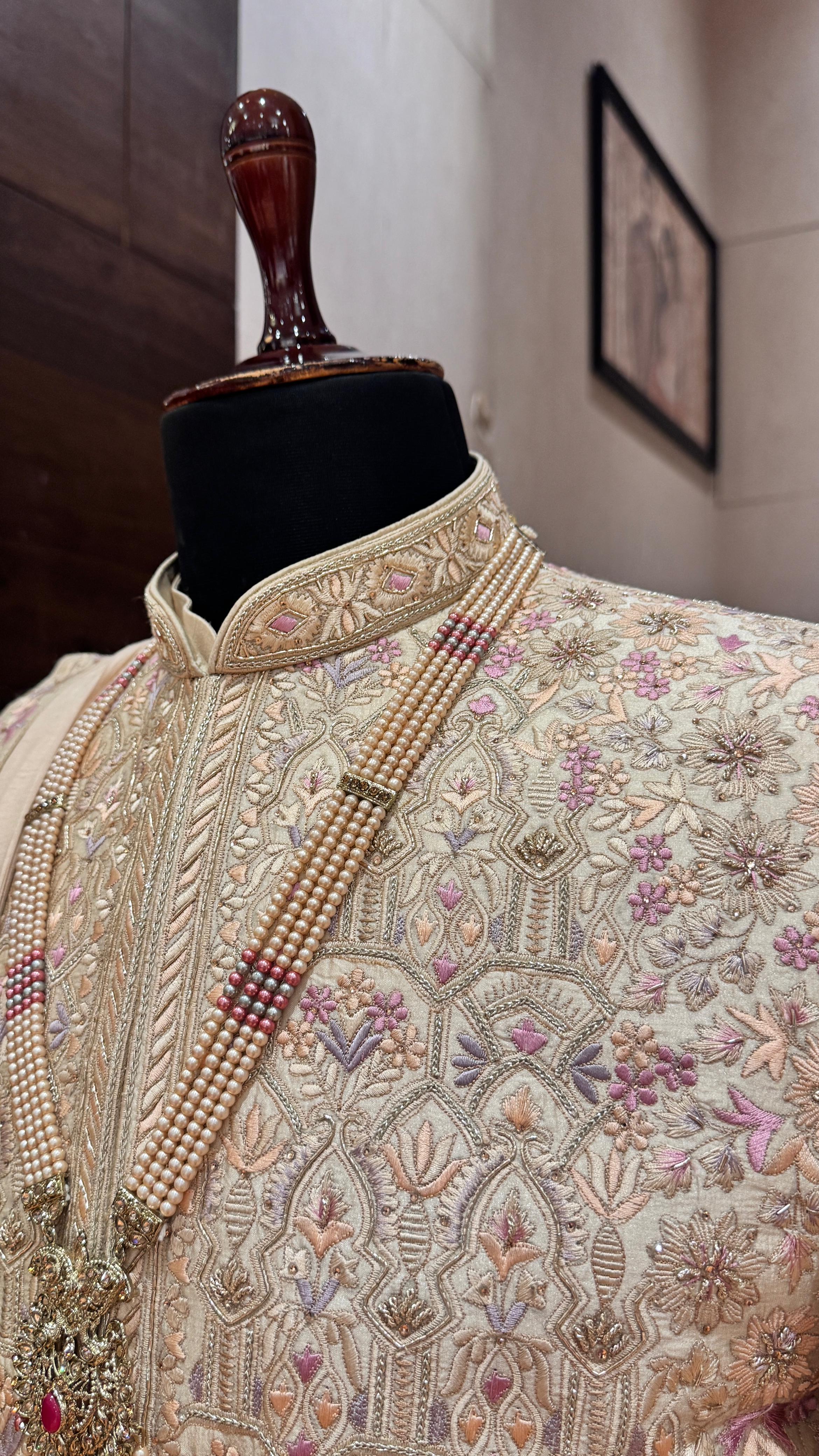 Dusty Rose Royal Sherwani