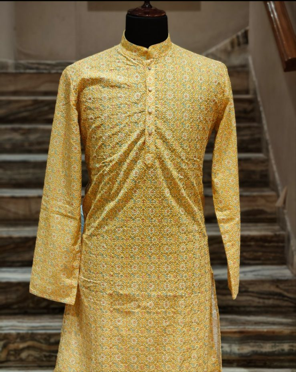 Yellow kurta
