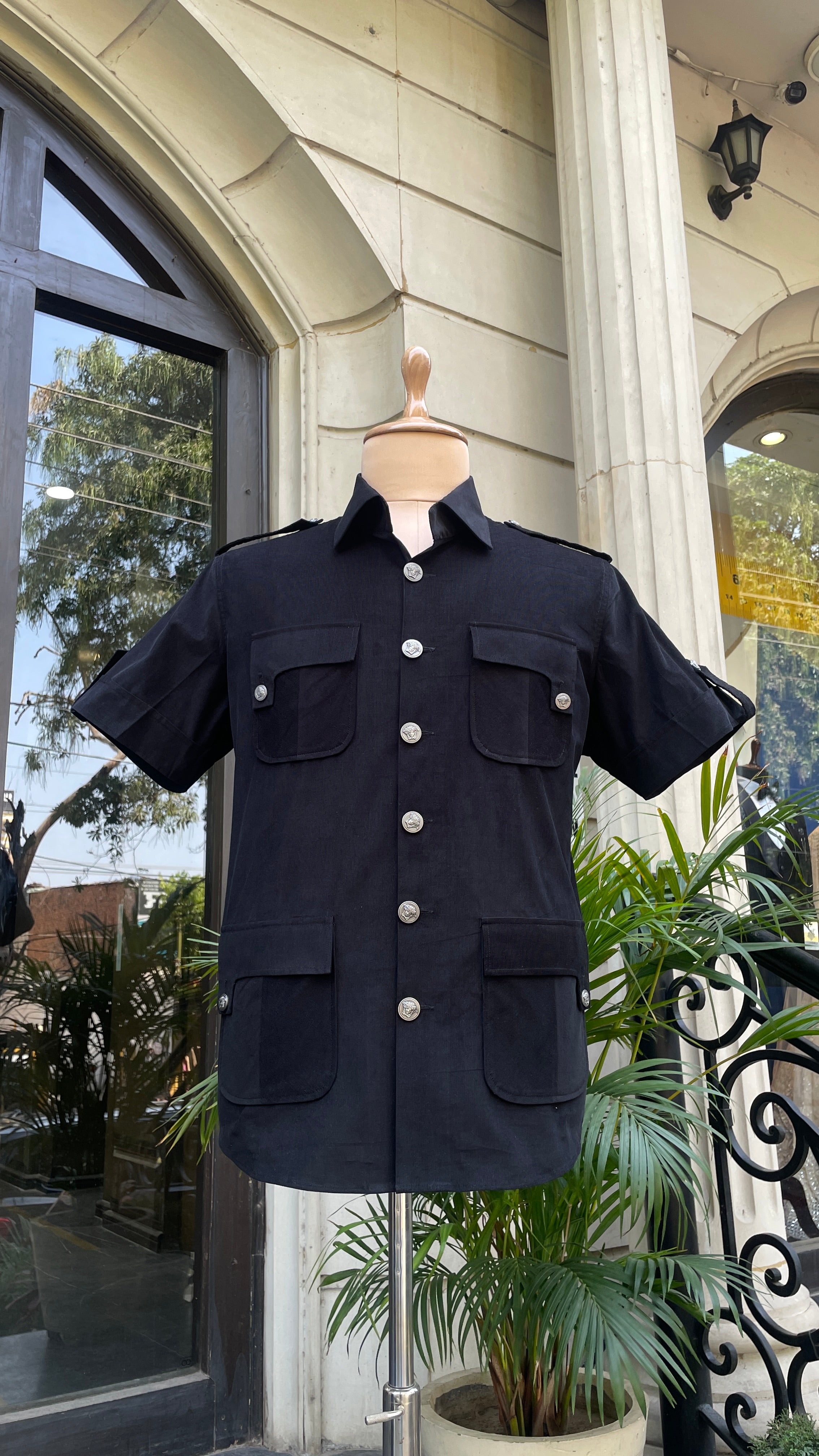 Black Corduroy Shirts