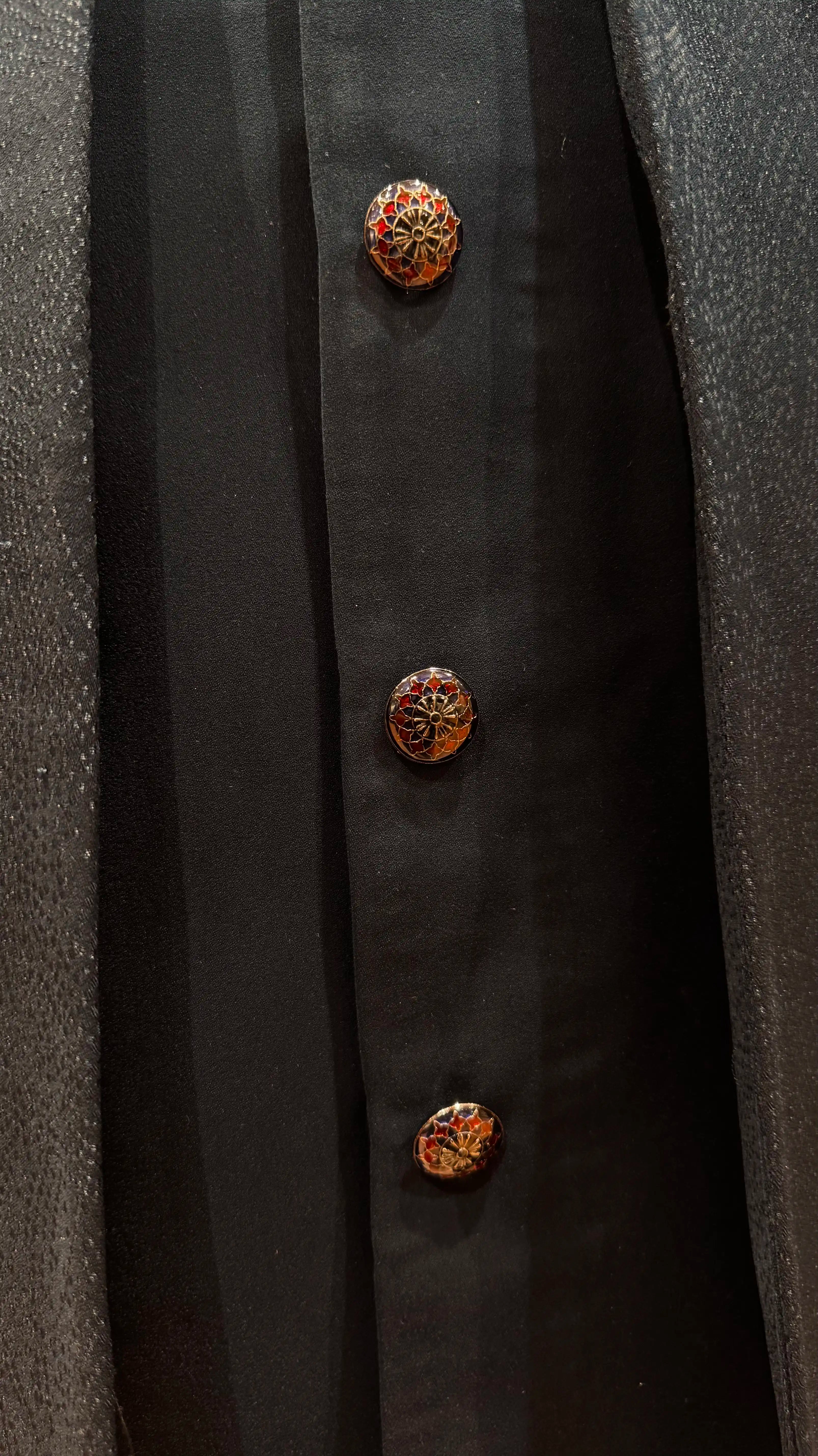 Dark Blue classic bandhgala