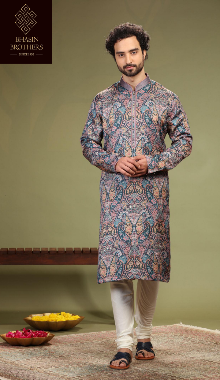 Paisley print kurta