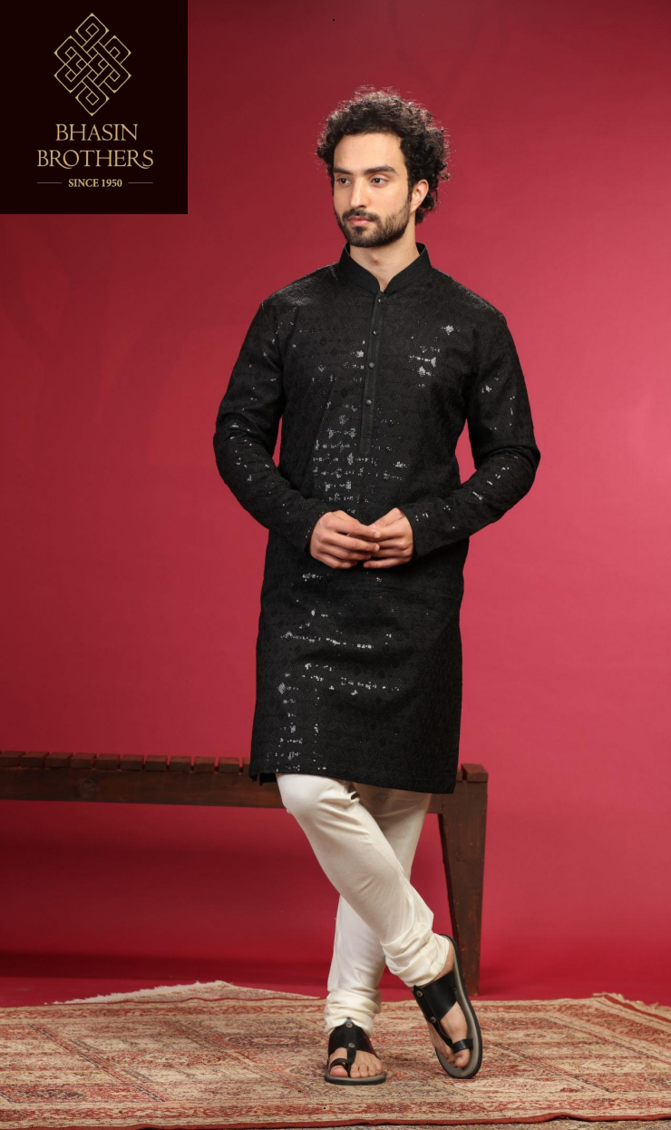 Black Kurta