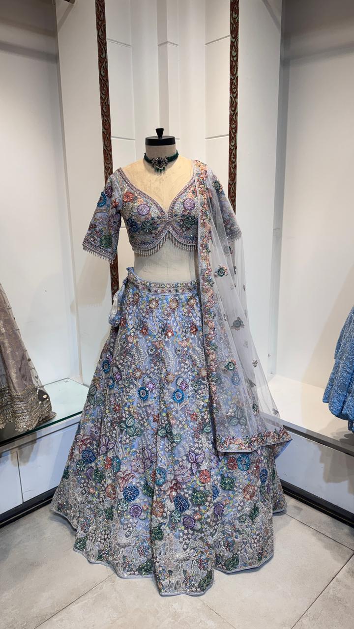 Floral lehenga