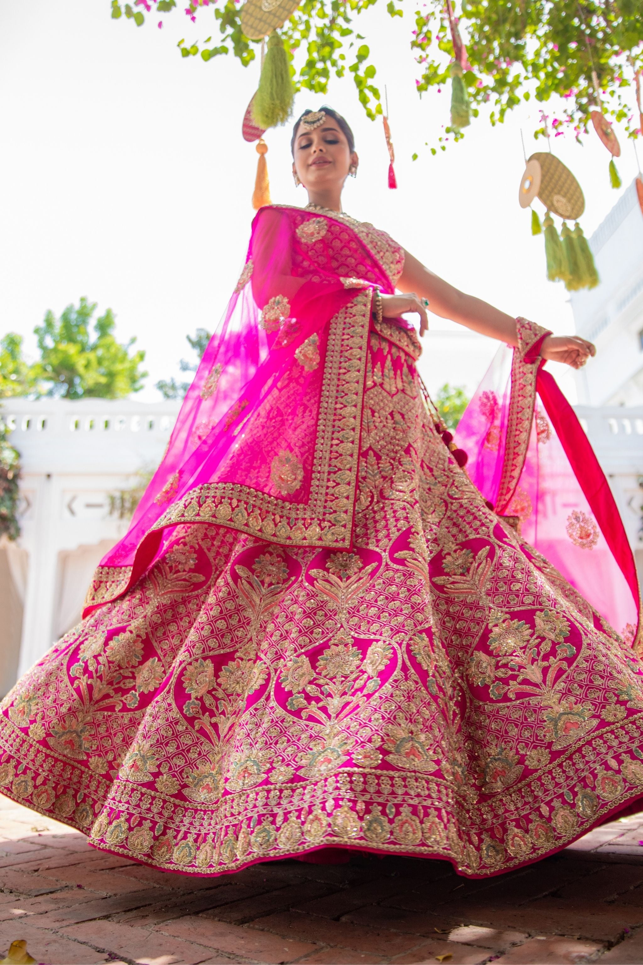 Pretentious Pink Lehenga