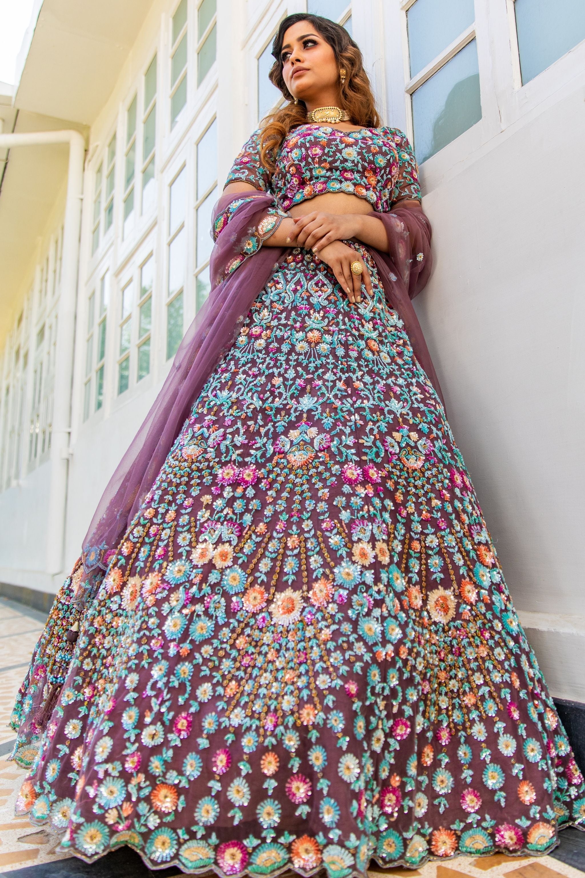 Multi-Colour Lehenga