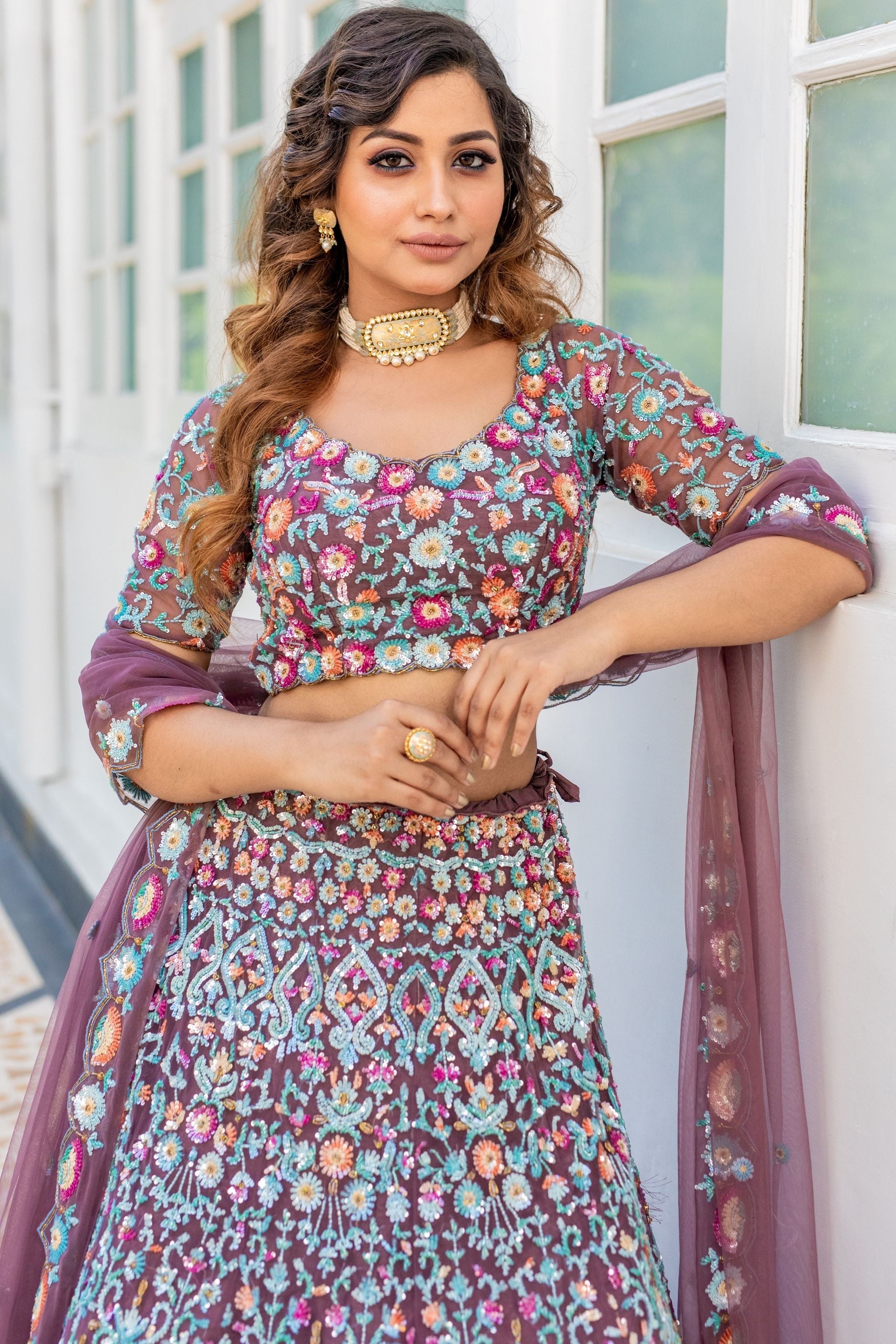 Multi-Colour Lehenga