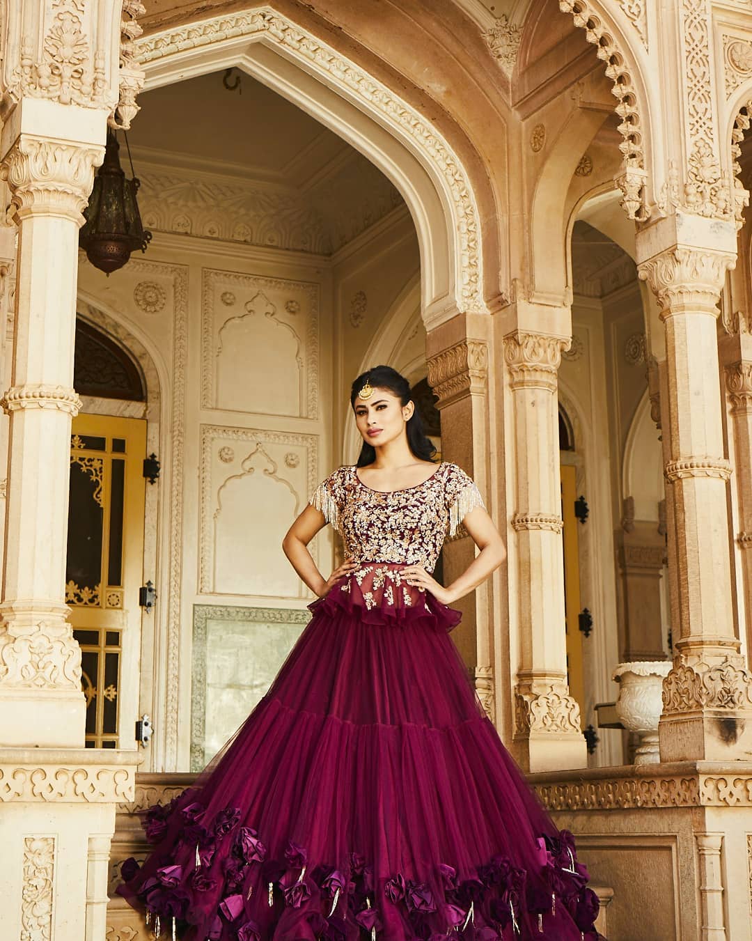 Mouni Roy Gown