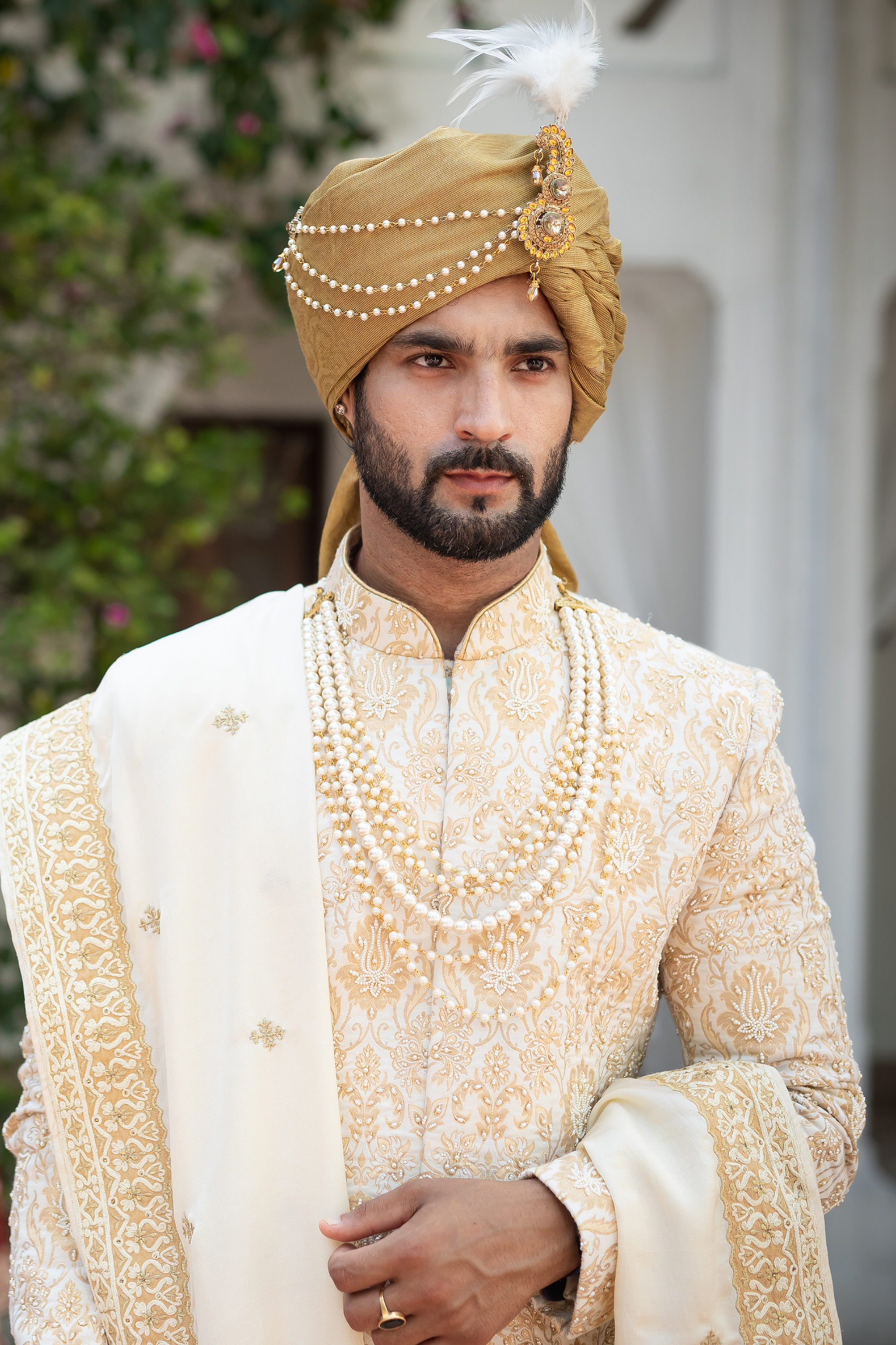 Raj Mahal Sherwani (Accessories Included)