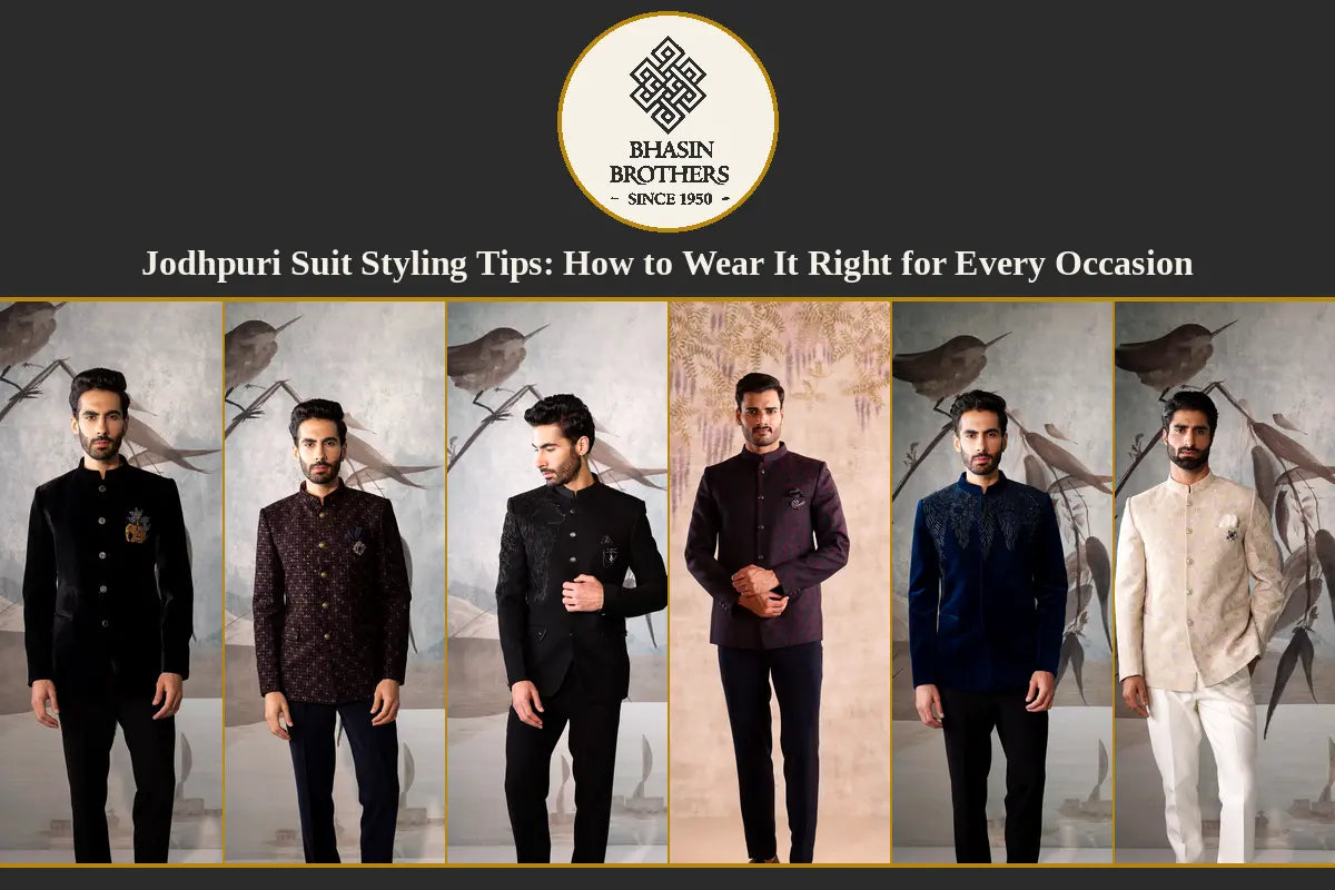 Jodhpuri Suit Styling Tips: How to Wear It Right for Every Occasion
