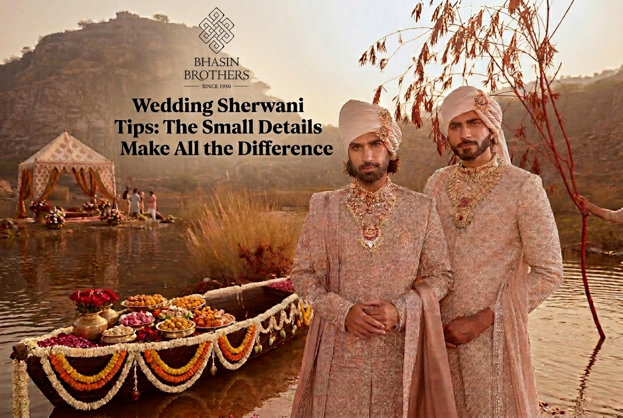 Wedding Sherwani Tips: The Small Details That Make All the Difference