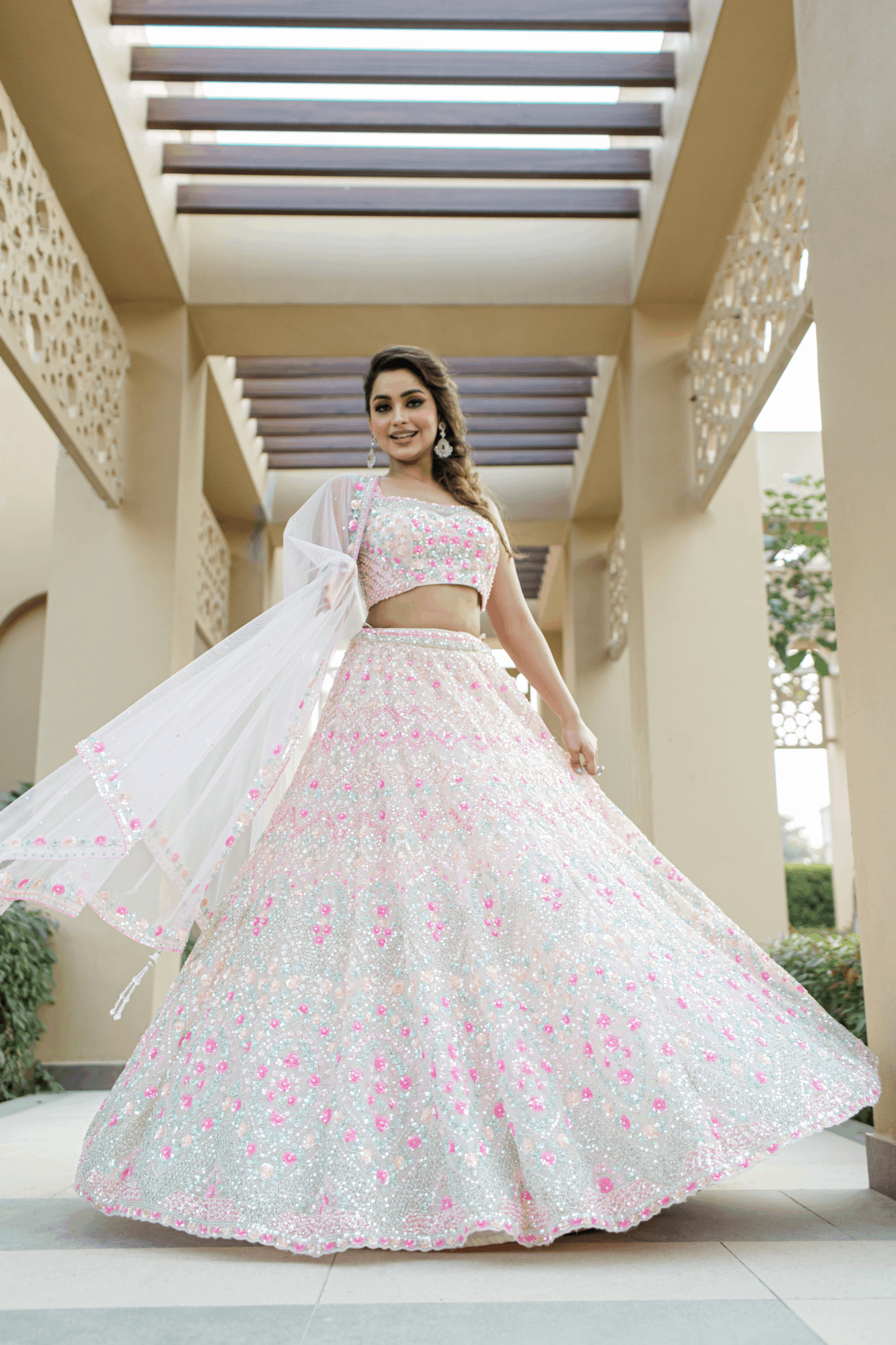 Baby Pink Lehenga