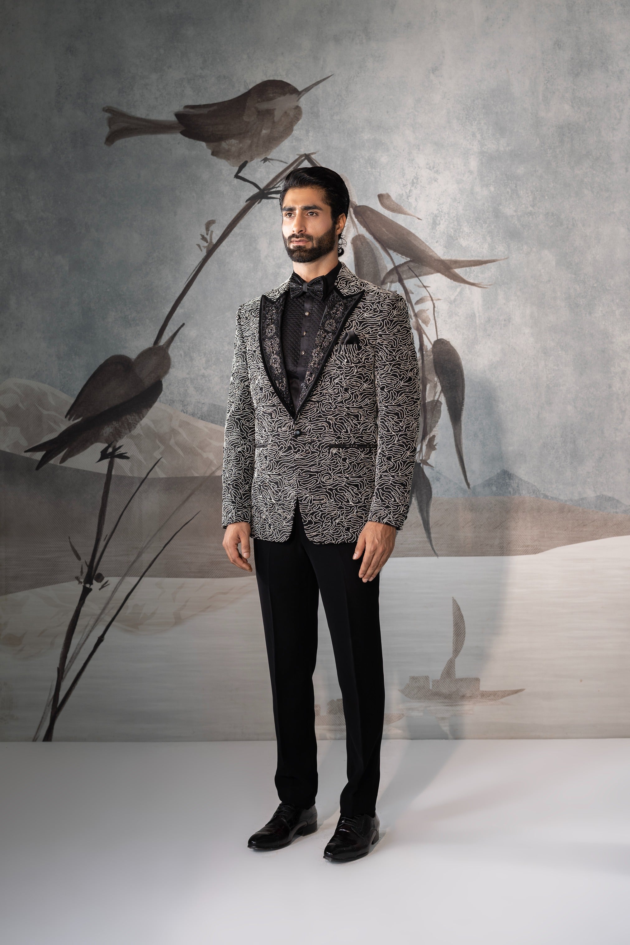 Black Luxury Tuxedo for Groom