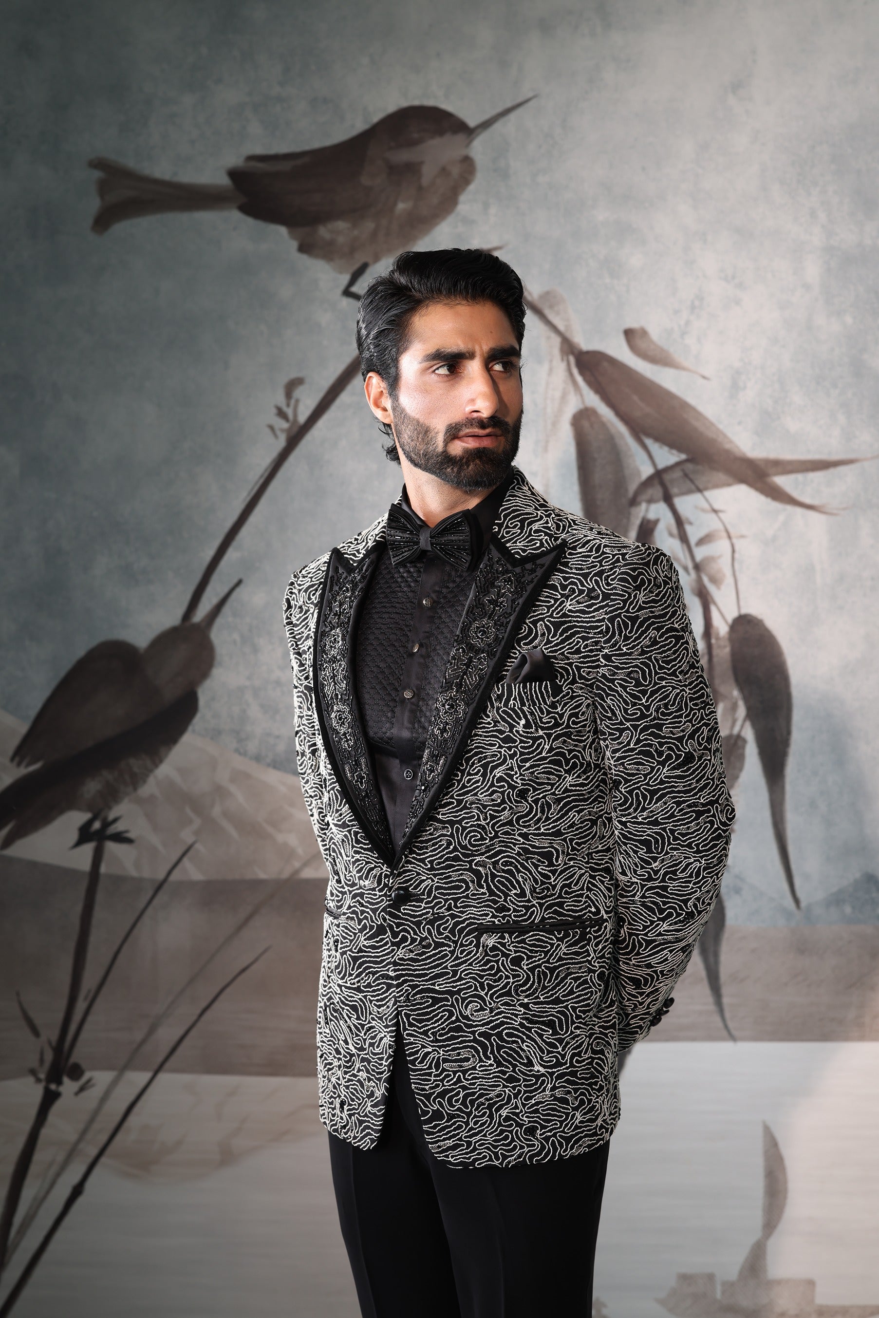 Black Luxury Tuxedo for Groom