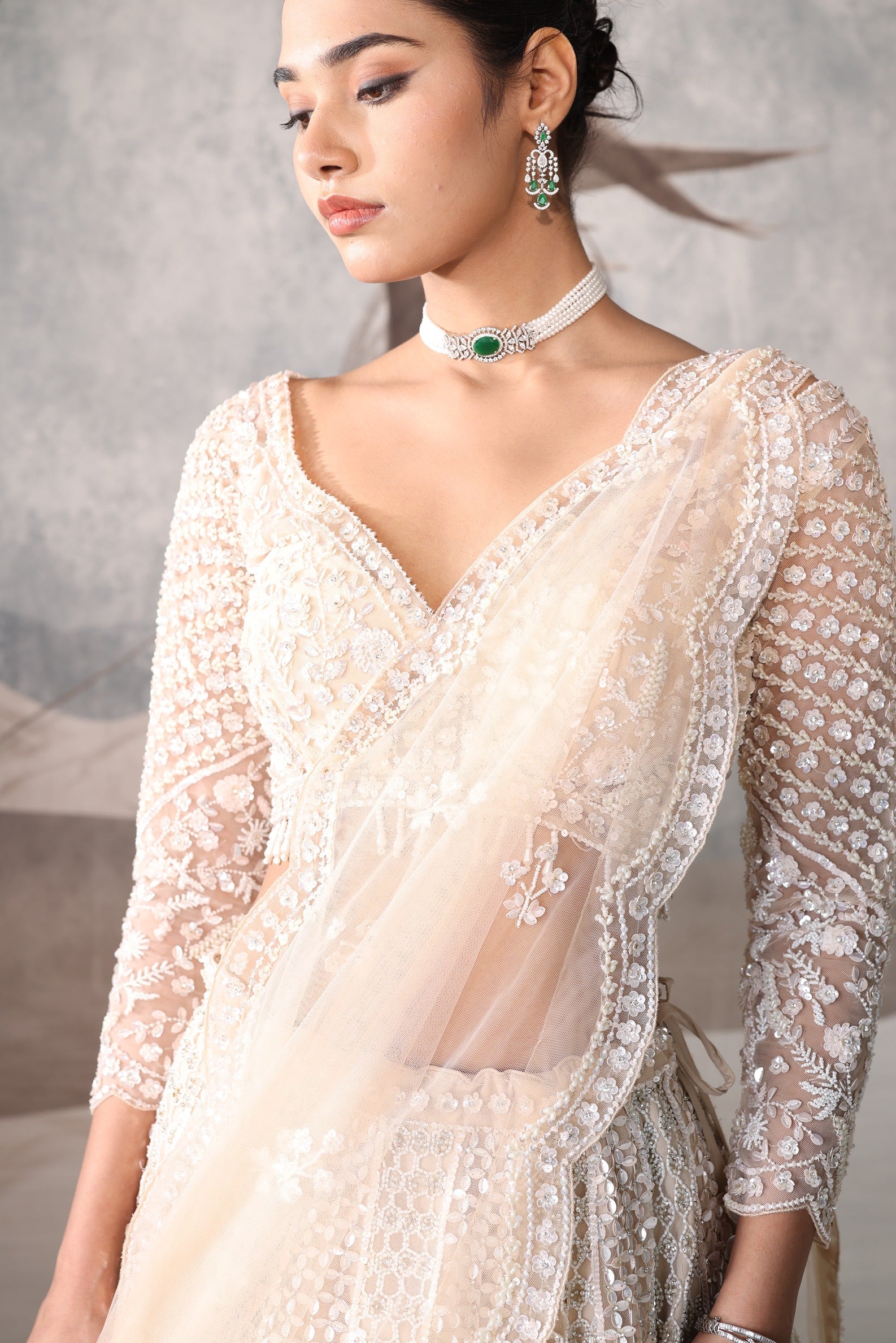 PEARL SEQUENCE LEHENGA