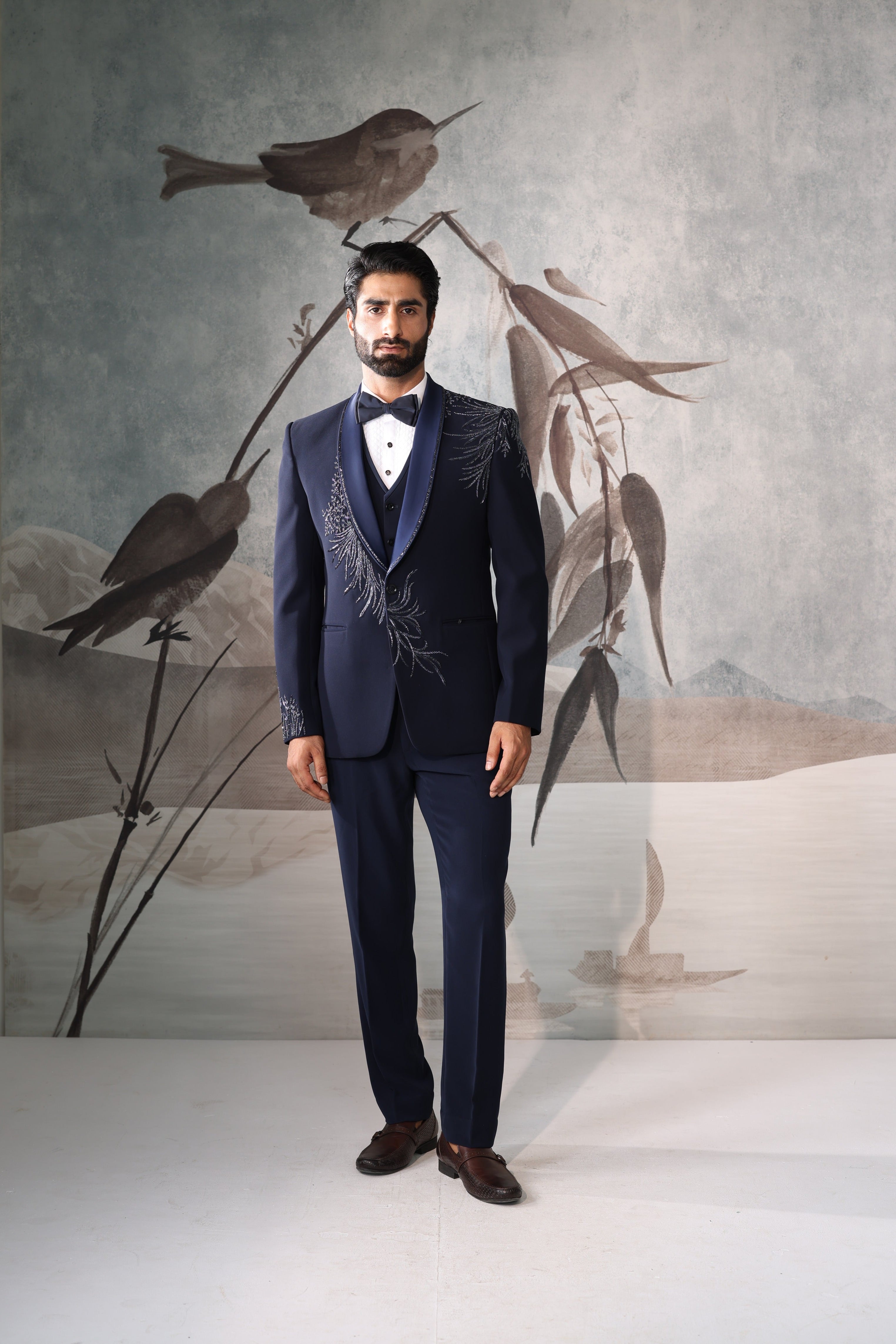 Men's Slim Fit Blue Suit