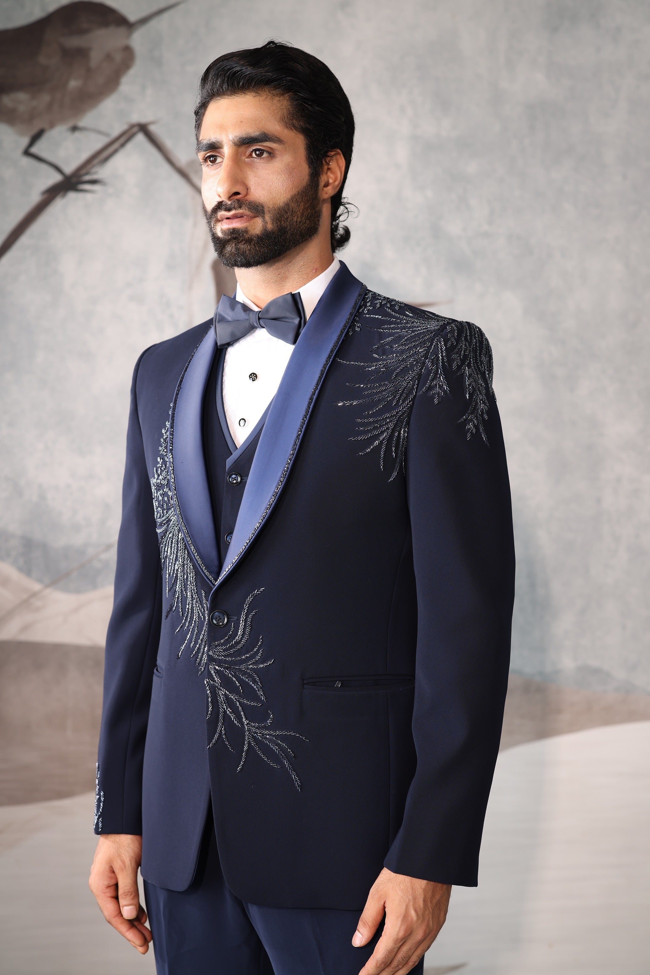 Men's Slim Fit Blue Suit