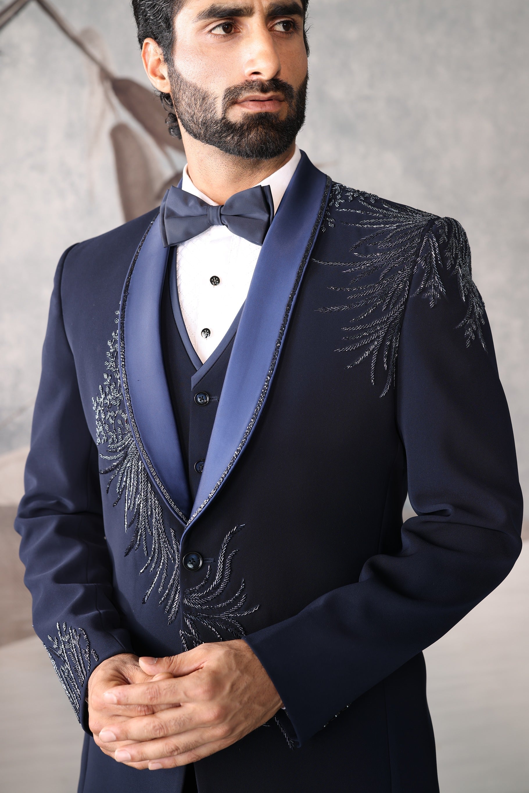 Men's Slim Fit Blue Suit