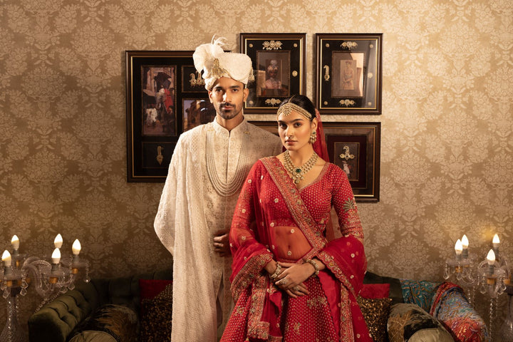 Red Rani Lehenga For bride