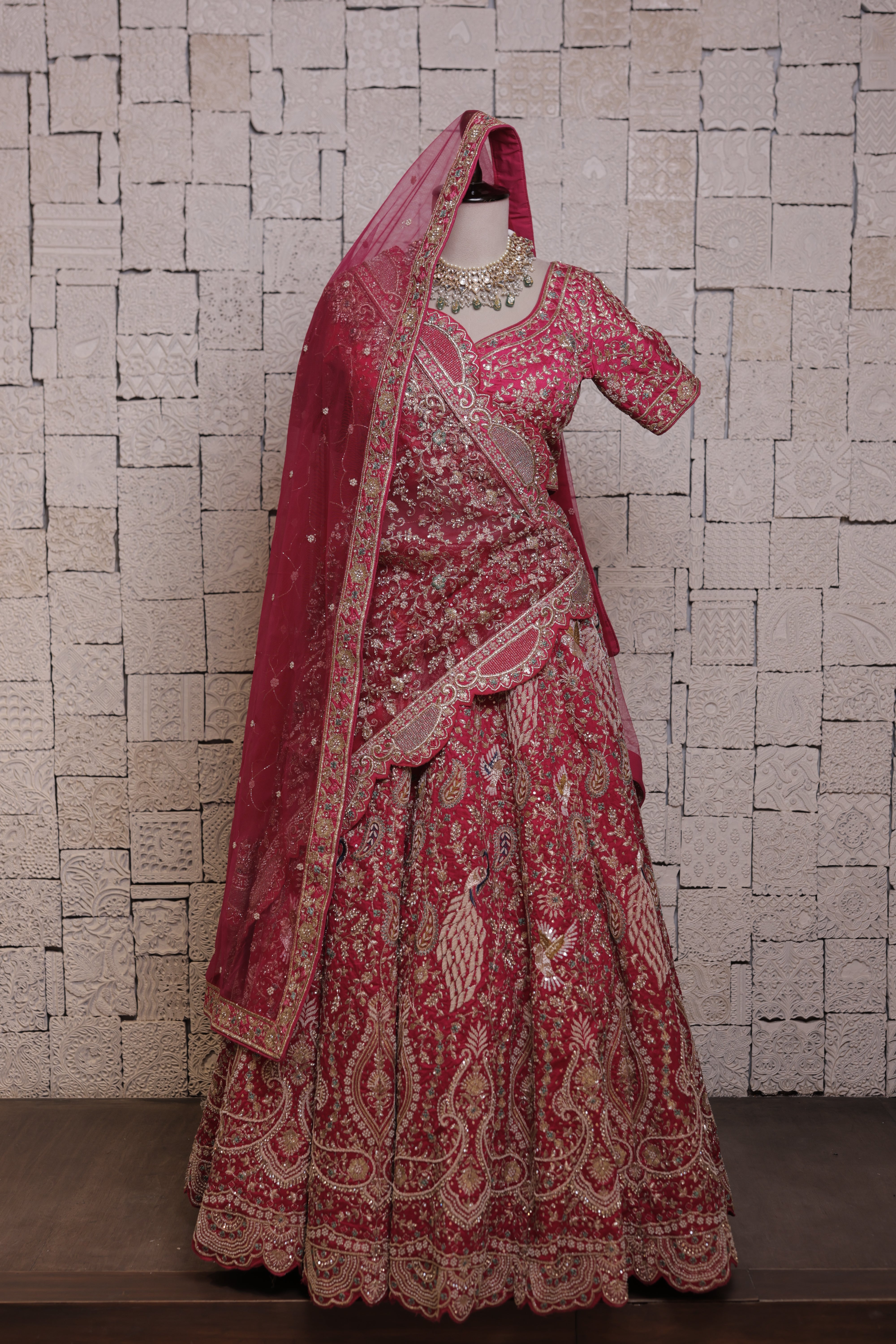 Rani Bridal lehenga