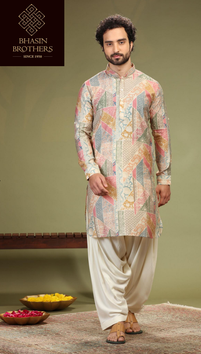Pastel multi kurta