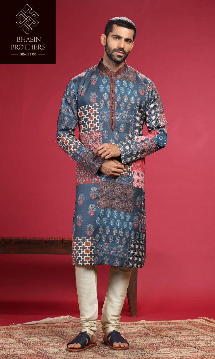Abstract kurta set