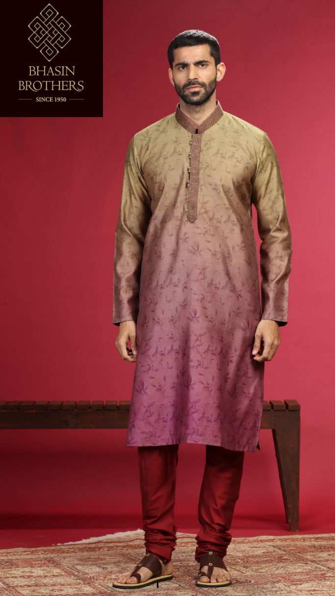 Ombre shade kurta