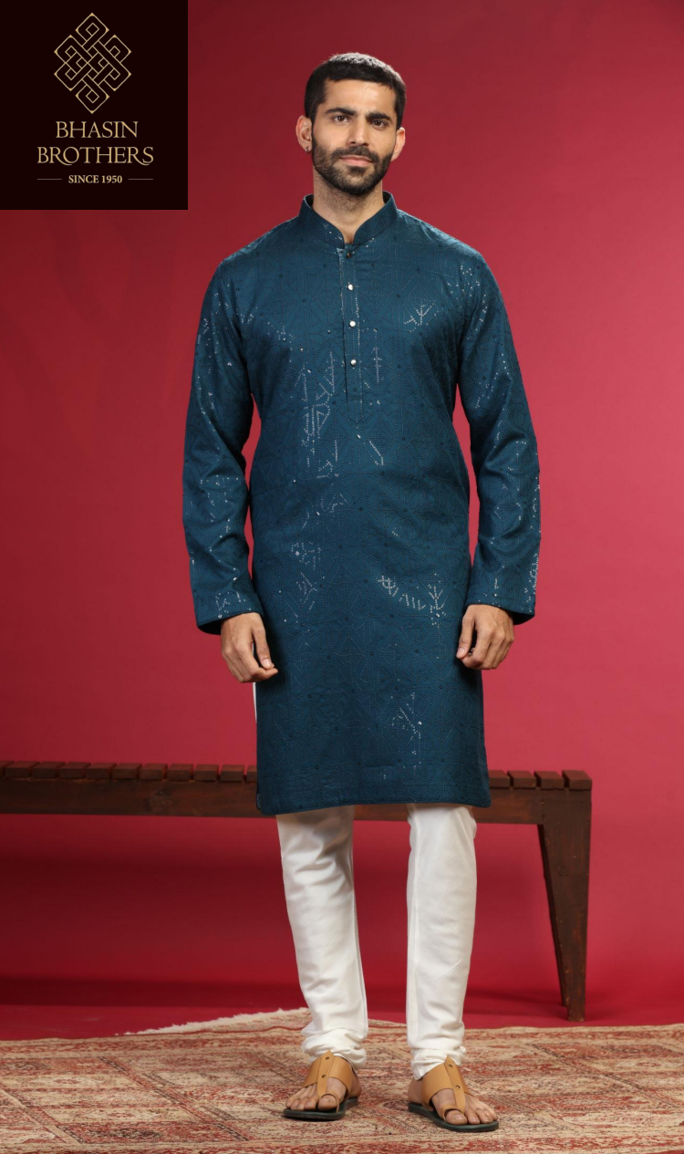 Blue kurta