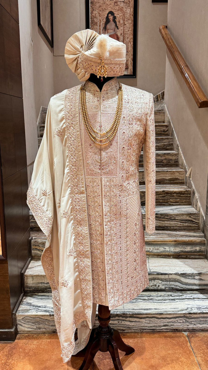 Sherwani with Hand work