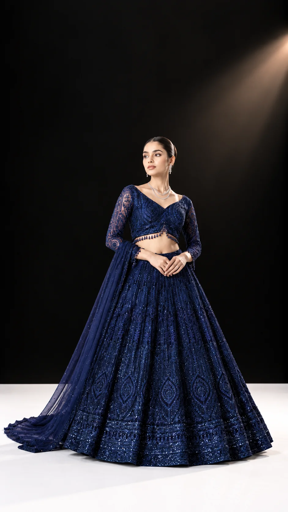 Party Wear Lehenga mobile